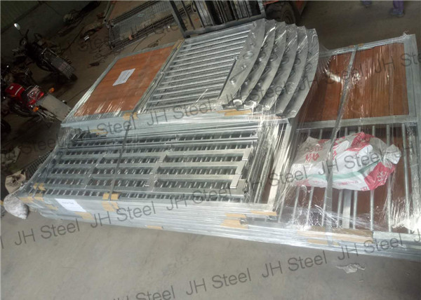 galvanized portable horse stable front 3.0mx3.0m large horse stall