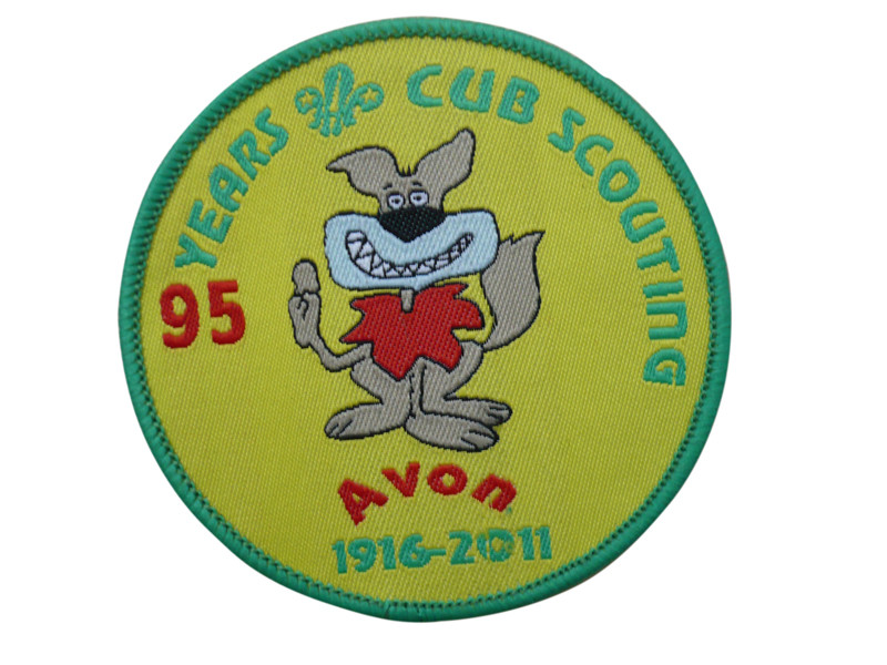 Embroidered Custom Patches / Badges With Personalized Pattern For Clothing /