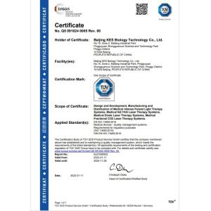 Beijing KES Biology Technology Co., Ltd. Certifications