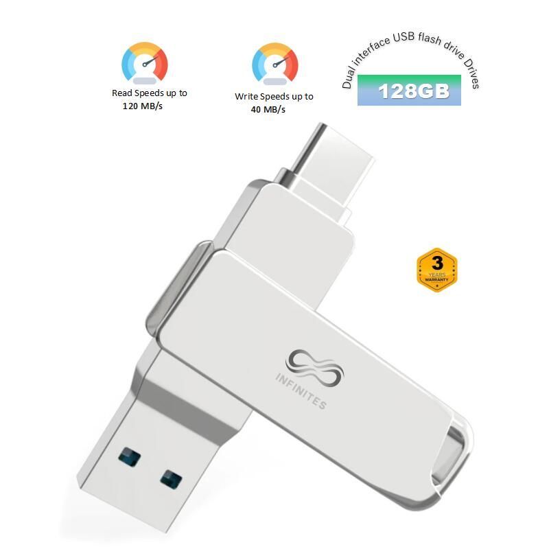Dual Interface High-Speed Solid State U Disk Ngff Interface SATA PCB Gigabit Solid State USB Flash Drive