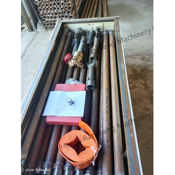 160m Small Portable Water Well Drilling Rig Machine With 35HP Engine