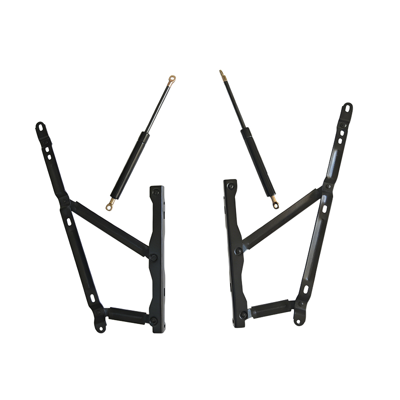 Storage Bed Lift Hinge Mechanism Bracket Gas Spring Bed Box & Bed Slat Lifting Support Iron Frame