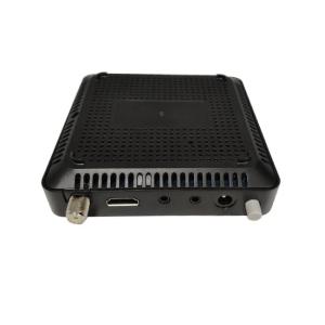 Black Color Coaxial Cable TV Set Top Box HD 1080P DVB-C Set Top Box
