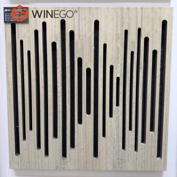 Cheap 0.95 NRC Sound Absorbing Acoustic Wall Art Panels For Recording Studio for sale