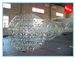 Best PVC Clear Inflatable Zorb Ball / Inflatable Human Hamster Ball For Inflatable Zorb Ramp wholesale