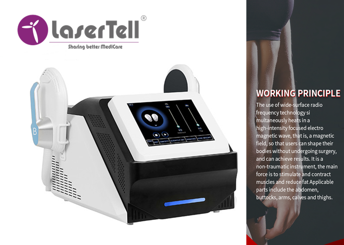 Ce Lasertell Touch Screen Ems Slimming Machine Portable