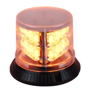 China 3W Amber Led Beacon Warning Light , 6 Modes LED Flashing Beacon Lights on sale