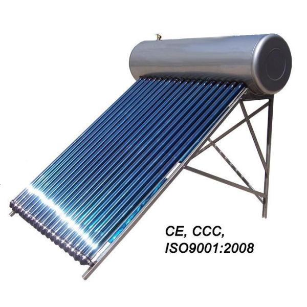 Cheap pressurized heat pipe solar water heater for sale