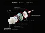 3m intelligent ultrasonic sensor water level sensor RS485 Output Sewage Pool