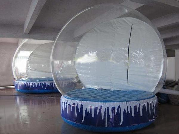 Cheap High Quality Simple Style Inflatable Snow Globe / Bubble Tent for sale