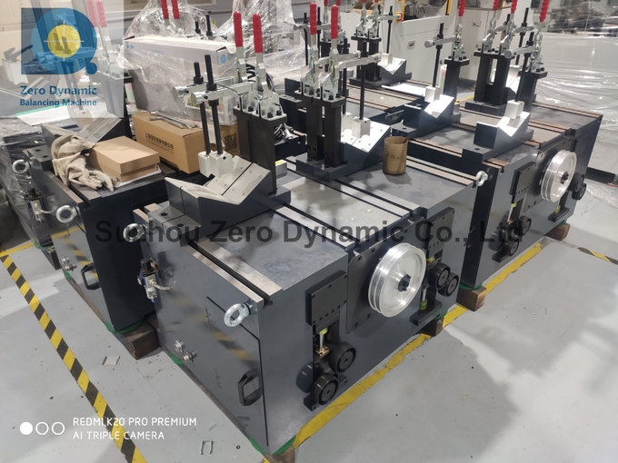 Spindle Running-In Testing Machine, Mechanical Spindle Running-In Machine With Four Bases