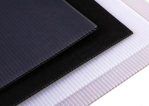 Best PP Rectangular Flute Board Polypropylene Waterproof fluted Board wholesale