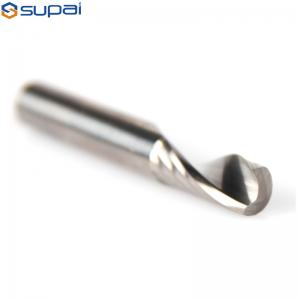Best Single Flute Carbide End Mill Custom Diameter For Acrylic Cutting Tool OEM wholesale