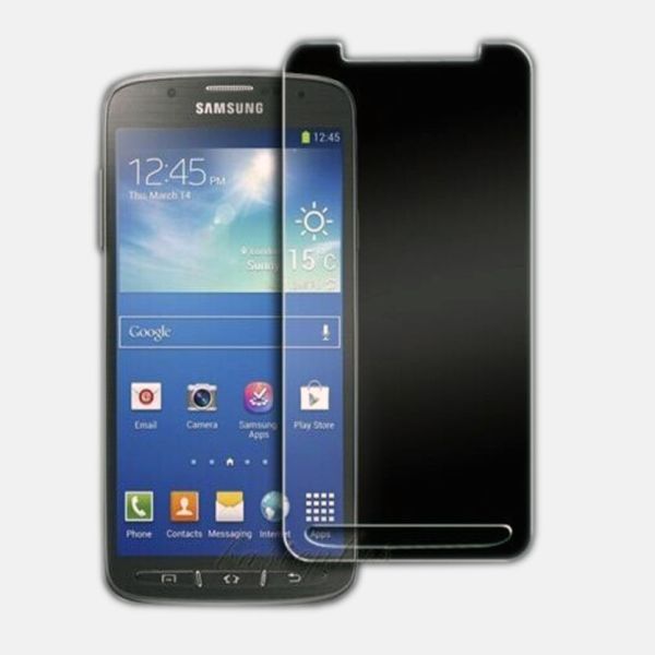 Anti-Spy Privacy Cutting Boar Tempered Glass Screen Protector for Samsung Galaxy S4 Active