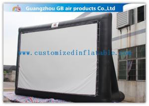 Large Inflatable Movie Screen Outdoor Cinema 8 X 4.5m Free Logo Printing