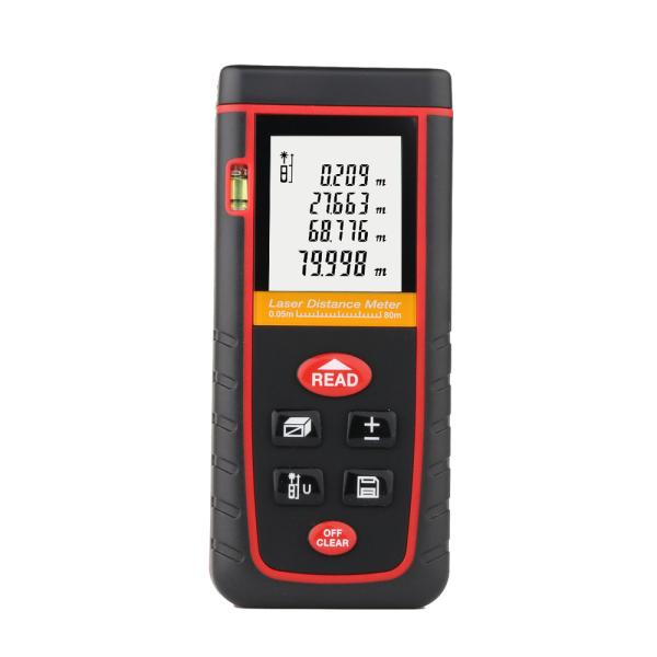 Cheap New 80m Self-Calibration Laser Distance Meter For Engineering Measurement And Indoor Design for sale