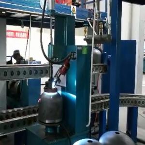 Best LPG Gas Cylinder Steel Plate Longitudinal Seam Welding Equipment TIG MIG Seam Welding Machine wholesale