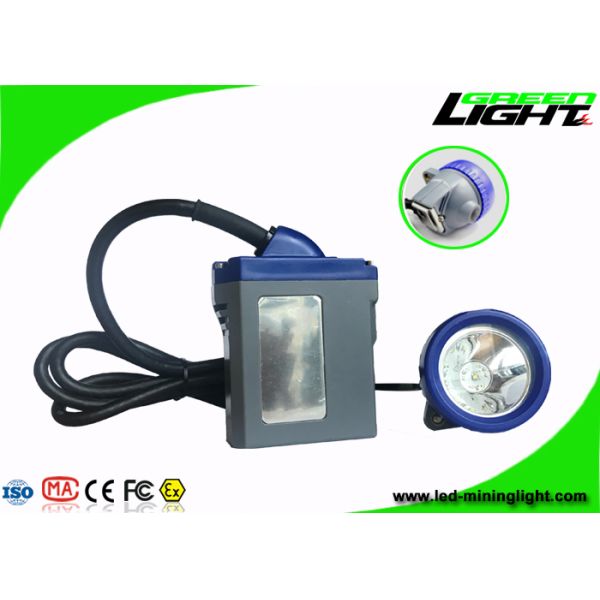 Anti Explosive LED Mining Headlamp , Underground Led Mining Cap Lamp 16hrs Working Time