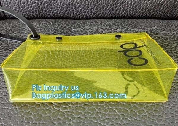 Cheap New fashion PVC handbag for women wholesale bag factory, PVC jelly tote bag candy handbag, Small Mini Mesh Zipper Black for sale