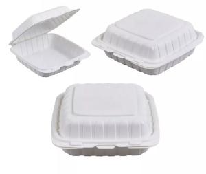 Best Clamshell Takeaway Customized Food Packaging Box Square ISO9001 wholesale