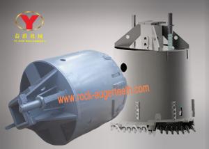 Rotary Drill Carbide Trencher Teeth Abrasion Proof Core Barrel With Three Wing