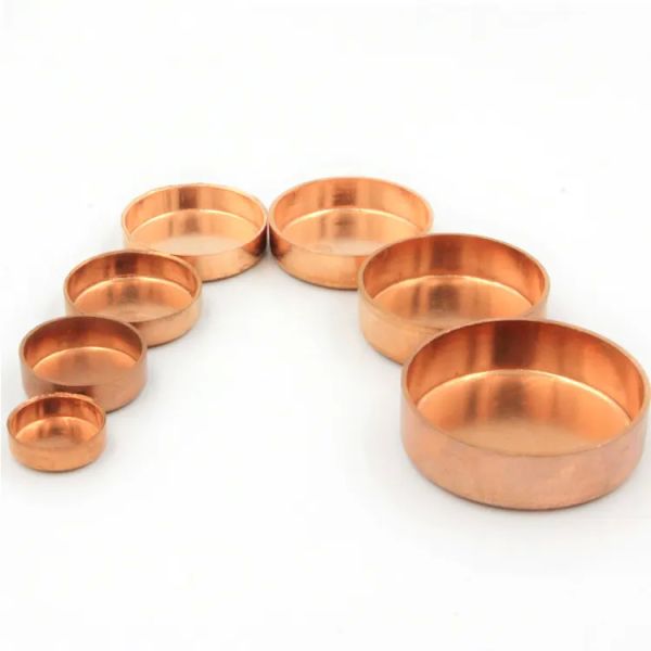 Copper Pipe Protection Cap For Efficient Pipe Fitting 150 PSI Polished Finishing