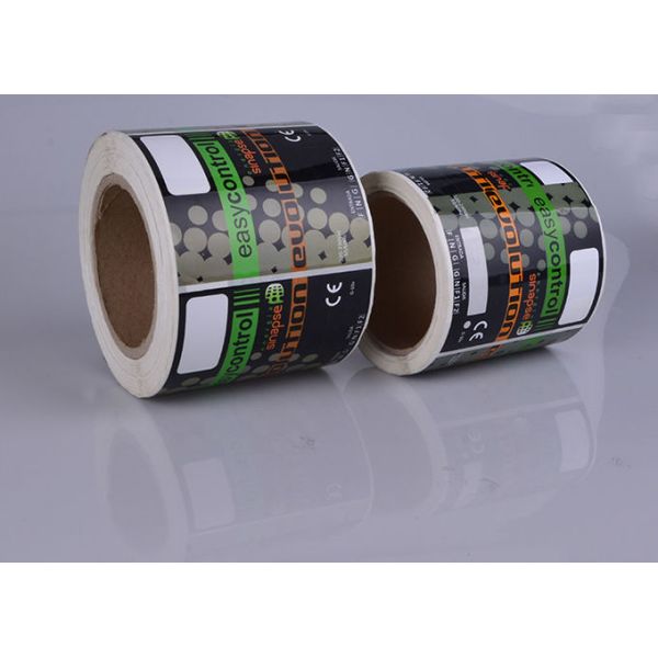Print high quality heat-resistant self adhesive plastic electronics label sticker customized
