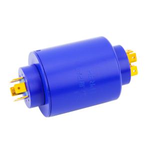 6 circuits 20A, 2 circuits 5A Pin Connection Slip Ring of 8 Circuits 360° Rtating Transmission