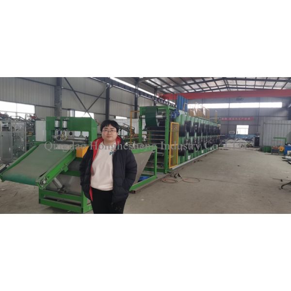 600mm To 900mm Rubber Sheet Batch Off Cooler 380V