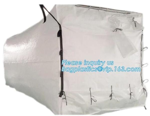 Cheap Dry Bulk Container Liner Bags Fibc Big Bags For 20' Shipping Container, Sea Transporting Container Liner for sale
