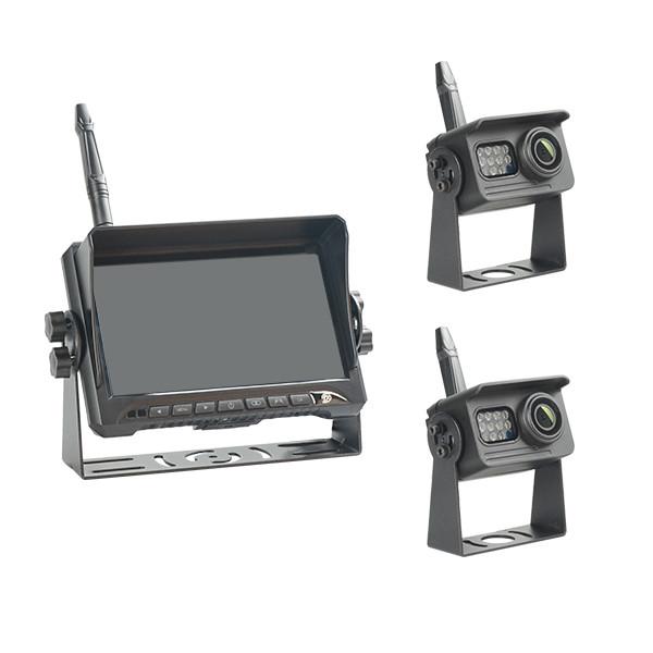 Cheap 7 Inch IPS Screen RV DVR Reverse Camera 26dB Monitoring System for sale