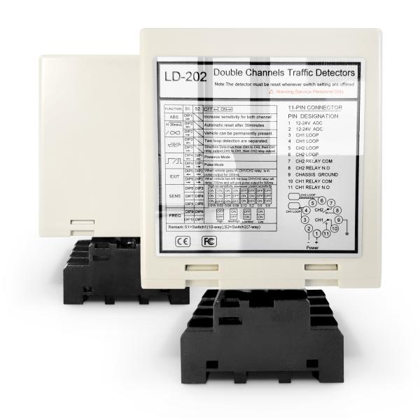 Cheap Relay Output Presence Relay Dual Channel Detector for AGV Safety Collision Prevention Real-Time LED Diagnostics Robust for sale
