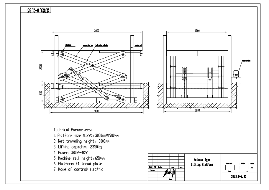 Scissor Car Parking Lift Suppliers/Vertical Car Lift/Parking Lifter/China Car Lift Underground/Hydraulic Stacker