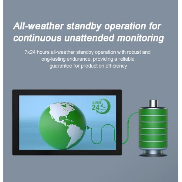 15.6 Inch 1000nits Embedded Industrial PLC all-in-one machines Touch Screen New USB Interface Waterproof Front Panel with Tempered Glass 1000nits