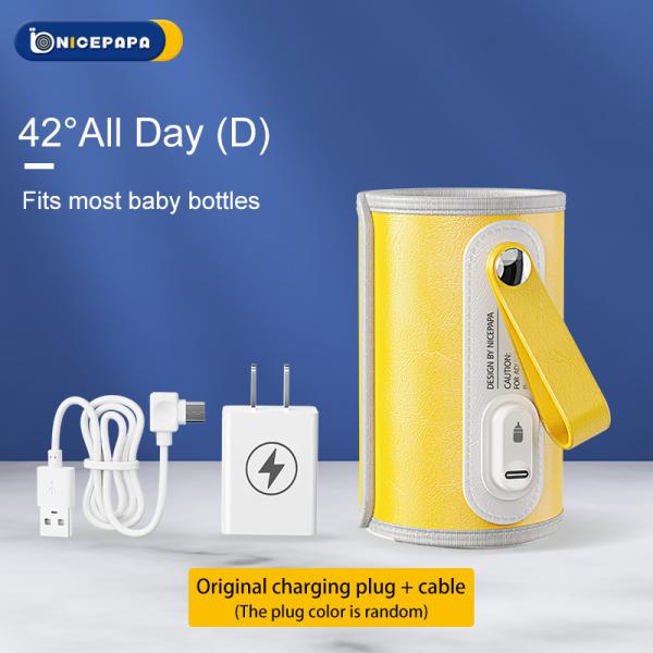 Cheap Thermostat 42℃ Electric Bottle Warmer Portable / USB Feeder Warmer for sale
