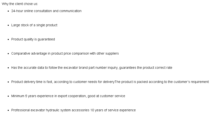 LL001100 LL001680 Hydraulic Pump Pressure Regulator For Sumitomo SH210 SH240 CX210 CX240