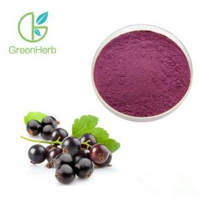 China Deep Purple Red Black Currant Extract Powder Health Food Supplements UV Test on sale