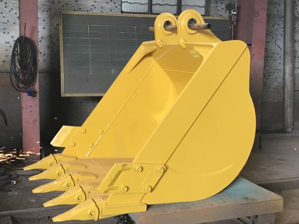 Cheap Q355B / 16Mn General Purpose Bucket , Excavator Digging Bucket Customized Color for sale