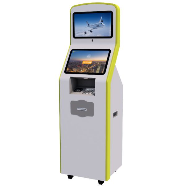 Dual Screen Self Service payment Terminal kiosk with customized features