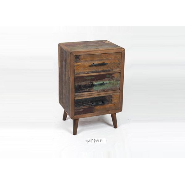 Dismountable Legs Traditional Reclaimed Wood Cabinet