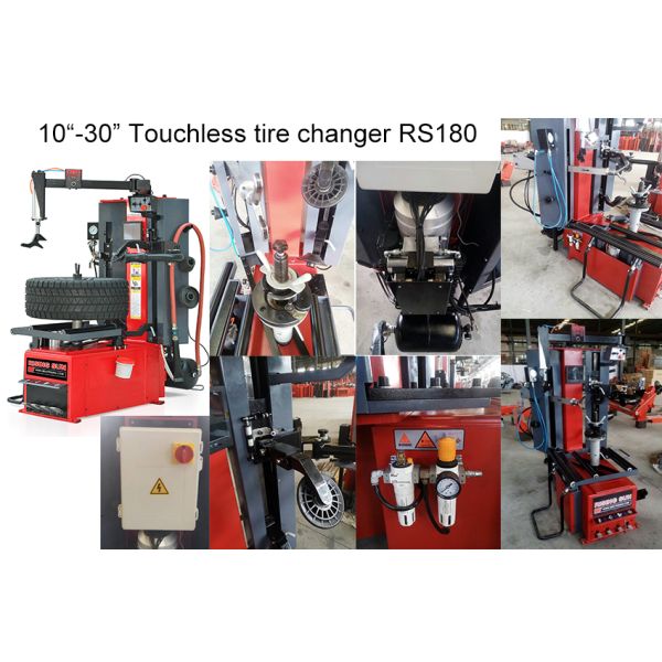 Car workshop used automatic tire fitting machine for tire changer