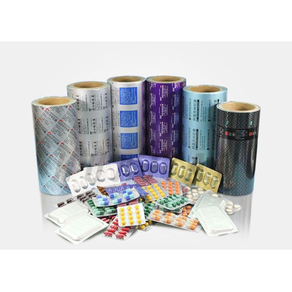 Single Side Laminates Push Through Pharmaceutical Aluminum Foil