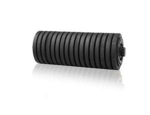 China Troughing Idlers Belt Conveyor Roller Heat Resistant Rubber Type on sale