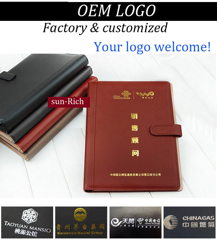 Business Gift A4 size high-grade multifunctional manager folder