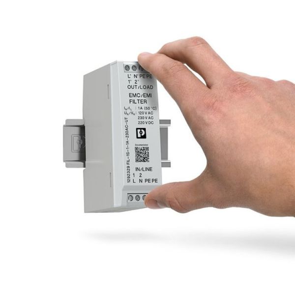 New and Original Phoenix 1292319 Fil-1s-1-10A-230AC-PT - EMC Filter for a Reliable Power Supply