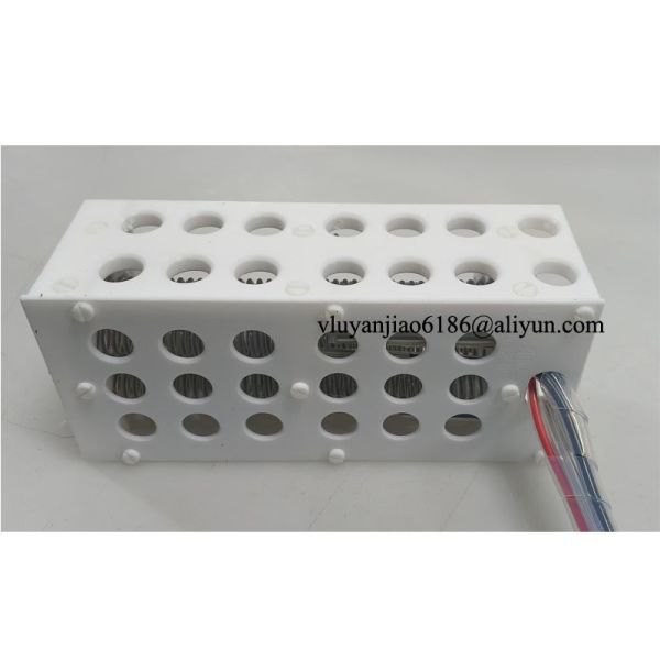 PTFE Immersion Semiconductor Heater 230V 1 Phase 1.5KW 190x190x40mm