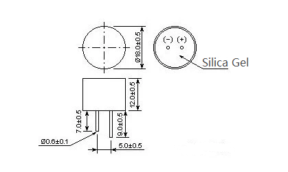 14mm 40KHZ Piezoelectric Ultrasonic sensor waterproof ultransducer Transducer