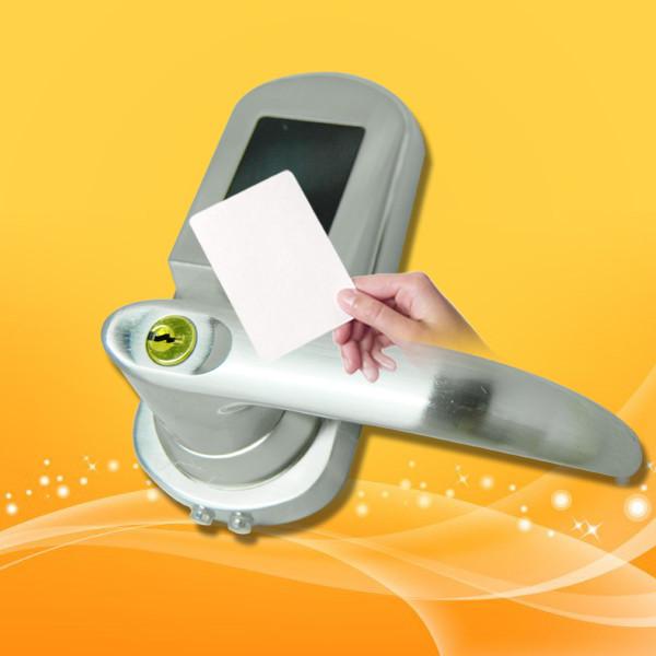 Cheap Low Voltage Warning Key Card Entry Door Locks , Hotel Card Door Entry Systems for sale