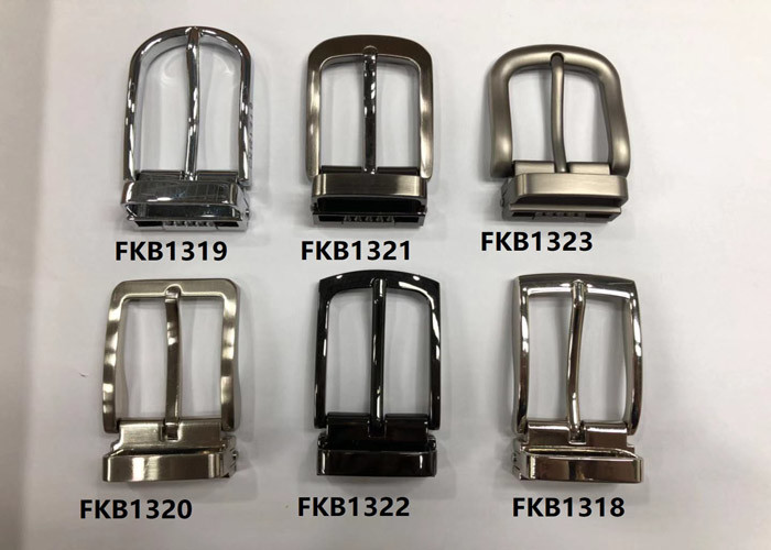 Brushed Gunmetal Zinc Alloy Replacement Belt Buckle For 35mm Wide Strap