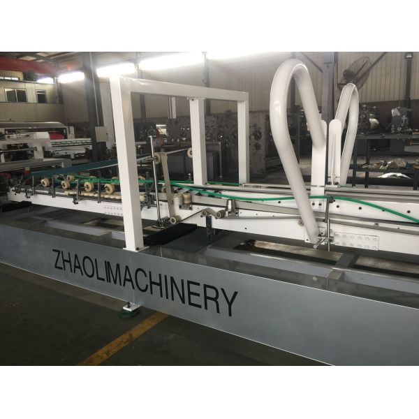 Automatic Folder Gluer Machine High Speed To Glue Carton Box